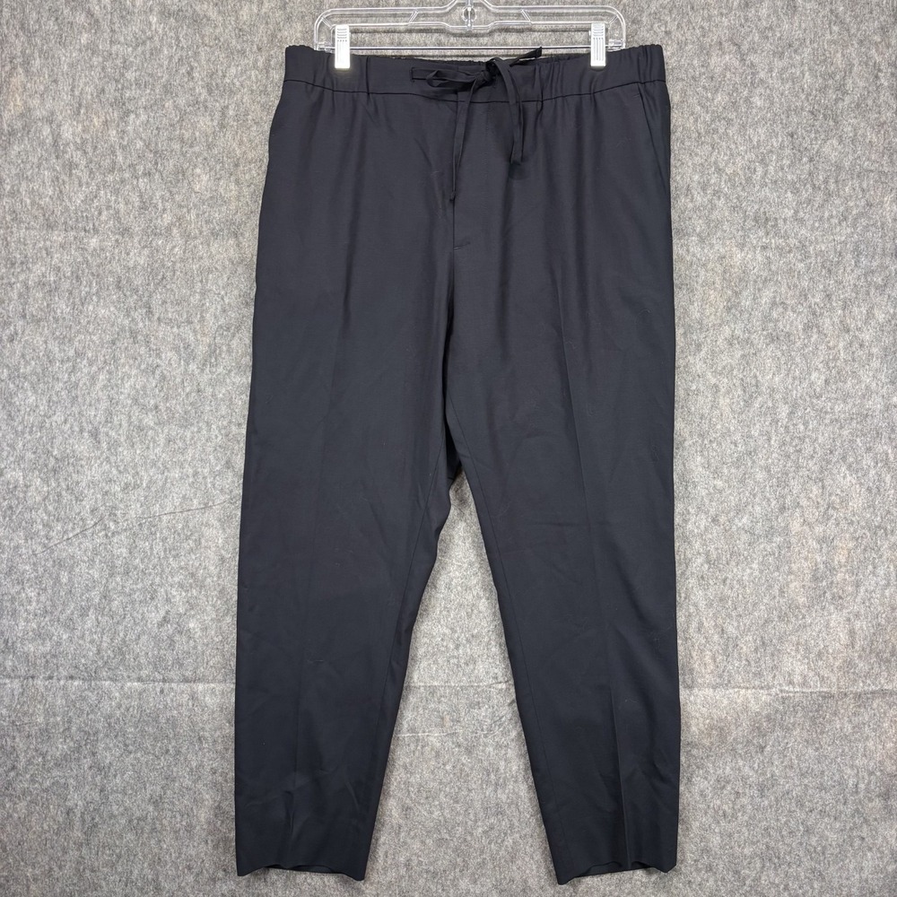 COS Trouser Pants Men's 36R 27" Inseam Tapered Blue Lightweight Travel Chino